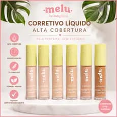 Corretivo Líquido Cobertura Leve Melu by Ruby Rose HB-8104