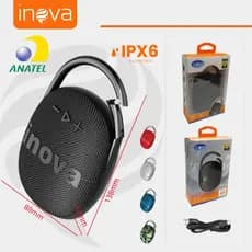 Inova Caixa de Som Bluetooth 5.1 40W Portátil Áudio Premium Potente TWS Compacta Leve Bateria 500mAh
