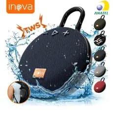 Inova Caixa De Som Bluetooth 5.1 Tws Grave Potente Portátil Grave Potente Com Radio a prova d' água