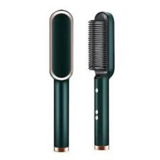 Escova Alisadora Bivolt Alisa Hidrata Modela Alinha AntiFriz