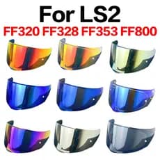 Para LS2 FF320 FF353 FF328 FF800 Capacete Da Motocicleta Viseira Escudo Lente De Moto Casco Acessórios