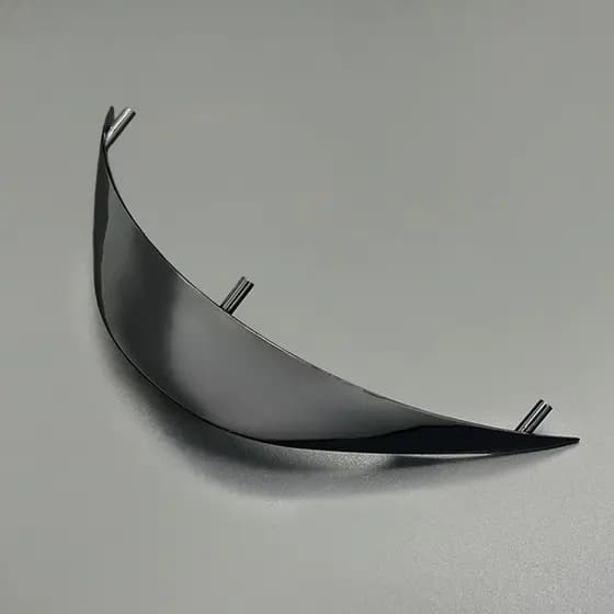Adequado para capacete agv K5, K5S cauda pista Spoiler K3SV galvanoplastia acessórios de modificação personalizada agv c
