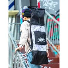 Mackar multifuncional Universal saco de skate Longboard duplo Rocker terra prancha skate elétrico mochila saco skate