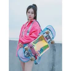 Mackar terra prancha de surf skate saco de armazenamento de equipamentos de proteção duplo Rocker mochila estrada rush b