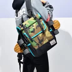Mackar Design Original Dead Fly Skate Bolsa Mochila Esportes Ao Ar Livre Moda Tendência Pequena Bolsa de Placa de Peixe