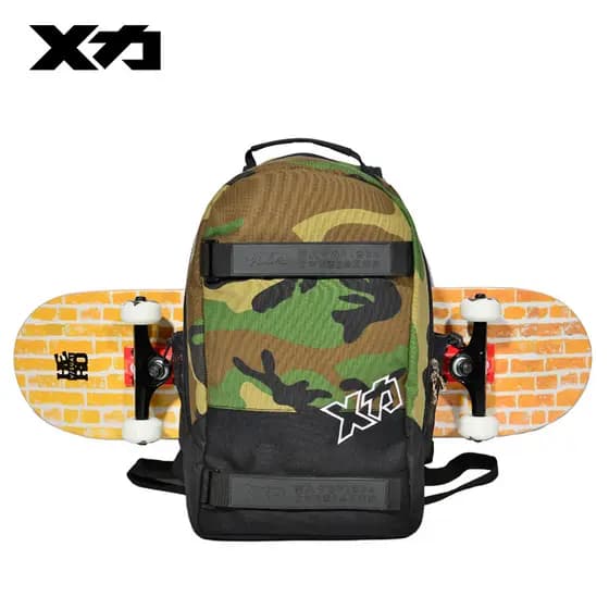 Mackar skate saco mochila duplo Rocker saco de armazenamento de equipamentos de proteção estrada terra placa de perfuraç