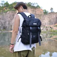 Street Wear estilo funcional mochila masculina geral rua moda tendência japonês Hip-Hop ins estudante universitário moch