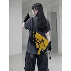 YONAIGA + Original ins Ventilador Funcional Motocicleta Homens Mulheres Exclusiva Bolsa Mensageiro de Um Ombro Diariamen
