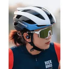 Rock Brothers Capacete de bicicleta Capacete de ciclismo de uma peça Mountain Bike Road Bike Homens Mulheres Capacete Eq