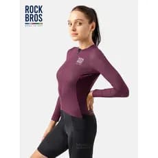 Rock Brothers Tianlu Series Camisa de ciclismo feminina de manga comprida Top verão estrada Mountain Bike ciclismo roupa