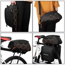 Bolsa de camelo para bicicleta, bolsa traseira para Mountain Bike, prateleira para assento traseiro, bolsa para viagem,