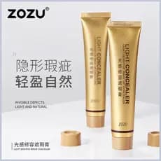 [ZOZU Golden Tube Concealer] Sensação de luz reparando brilho do tom da pele creme Primer de maquiagem Nude Natural ZUZO