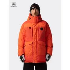 HIGHROCK Tianshi Inverno Esqui Ao Ar Livre Escalada Comprimento Médio Grosso Jaqueta Masculina Veludo Quente X013