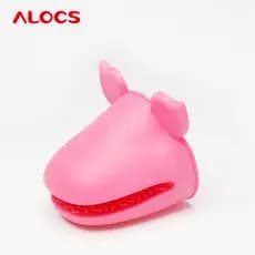 ALOCS ALOCS Luvas Anti-escaldantes resistentes ao calor Clipe de pote de Silicone de alta temperatura Luvas de micro-ond