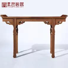 Móveis de mogno completo wengué tira de madeira caso para mesa corredor médio tira mesa de entrada antiga mesa chinesa c