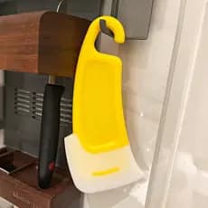 Raspador de Silicone para cozinha, raspador para máquina de lavar louça, produto comestível, resistente a altas temperat