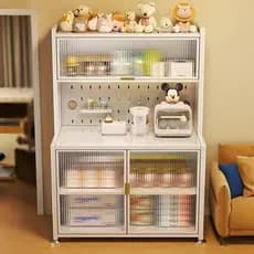 Mesa de alimentação do bebê produtos do bebê leite em pó alimentos complementares Rack de armazenamento de grande capaci