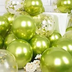 10 Pçs 12 Polegada Balões De Látex Metálico Cromo Ballon Decorações De Casamento Ouro Prata Azul Vermelho Globos Fontes