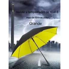 Grande Guarda-Chuva Automático De Golfe-8 Hastes De Fibra De Vidro , Reforçado E Blackout UV