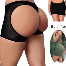 Cuecas de tamanho grande, Design curto destaca linhas de quadril, adequadas para mulheres que não usam roupas MMVS