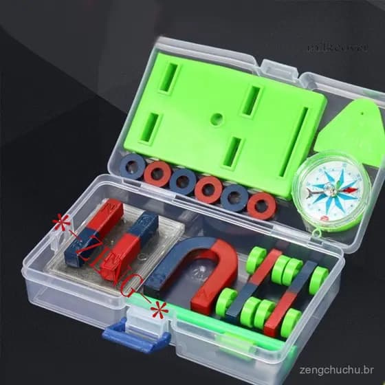 Conjunto de ímã de tira de ferradura composta ZBAO/ferramenta de experimento científico infantil 1WDD VU97