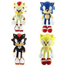 33cm De Alta Qualidade Brinquedo De Pelúcia Dos Desenhos Animados O Ouriço Boneca Sombra Macio Recheado Anime Natal Pres