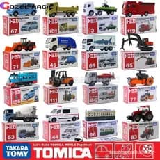 TAKARA TOMY TOMICA Modelo De Carro Em Liga Toyota NISSAN Mitsubishi HITACHI Honda Guindaste Grande De Construção Transpo