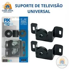 Suporte Para TV Universal 10” a 100” Compacto Slim Reforçado Até 80kg