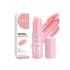 Bálsamo para Olhos com Retinol e Cafeína - Tratamento para Alívio de Olheiras e Desinchaço, Ácido Hialurônico + Colágeno