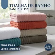 Toalha de Banho Lisa Banhão