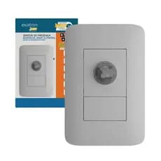 Sensor de Presença Residencial de Parede Smart X-Control Exatron Sensor de Movimento Padrao 4x2 Automatico Interruptor