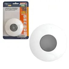 Sensor de Presença Residencial de Teto Exatron Smart X-Control Automático Sensor Movimento Interno Fotocélula Economia