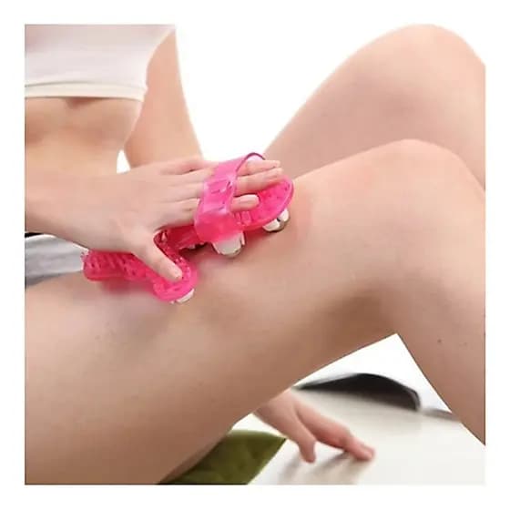 Luva Massageadora Muscular 9 Esferas 360 Corporal Pernas Corpo Circulação Fisioterapia Estímulo Circulatório Bem Estar