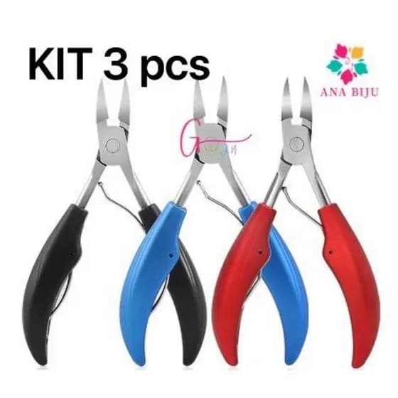 ANA1108 KIT Grande Alicate cortador de unhas Aço
