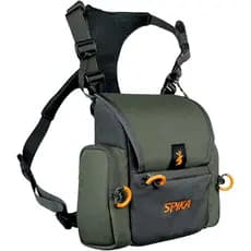 Mochila de Peito para Binóculos SPIKA, Leve e Impermeável, com Bolsa para Medidor de Distância e Capa de Chuva
