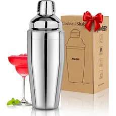 Coqueteleira de 24oz para Martini, Coqueteleira com Filtro Integrado para Bartender, Misturador Profissional de Margarit