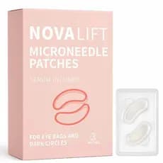 Patches para Olhos MicroGlow, Patches para a Área dos Olhos com Ácido Hialurônico para Olheiras em Mulheres, Patches par