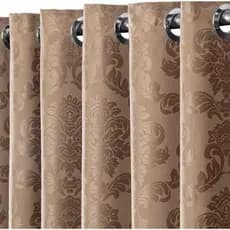 Cortina em Tecido Jacquard 3,00m Largura x 2,60m Altura para Sala e Quarto PROMOÇÃO IMPERDÍVEL