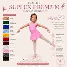 Conjunto Elegante Infantil Feminino Saia e Body Manga Curta E Gola Redonda Em Suplex
