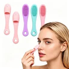Escova De Limpeza Facial Macia Purificador Ferramenta De Massagem Profunda Removedor De Cravo Cuidados Com A Pele