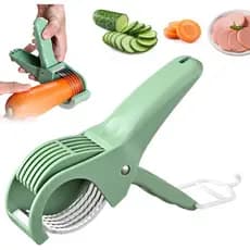Fatiador Manual De Alimentos , Cortador De Frutas E Vegetais , Banana Com Alça Para Salada , Cozinha , Ferramenta De Pre