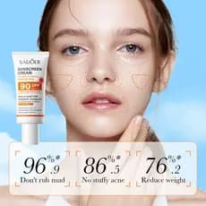 [Creme anti-sol] Creme protetor solar reparador anti-luz e envelhecimento Loção protetor solar anti-ultravioleta refresc