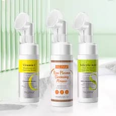 [Mousse de limpeza] Três tipos de mousse de limpeza Arroz opcional Vitamina C Ácido salicílico Controle de óleo Espuma d