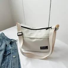 Bolsa de tecido de Nylon para axilas, bolsa transversal para transporte de mão de um ombro