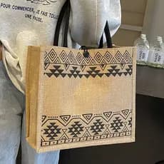 Sacola de mamãe de tecido aberto Bolsa de viagem diária de grande capacidade