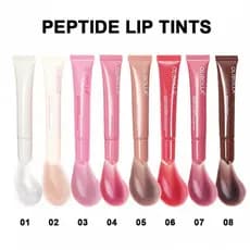 OLIBOLLA Peptídeo Lip Gloss Líquido Lip Gloss Água Gloss Lip Gloss Melhorar Óleo Labial Hidratante Batom Hidratante