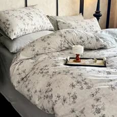 Linho de algodão boas coisas classe A algodão linho conjunto de quatro peças fragrância Medieval b & b puro algodão cama