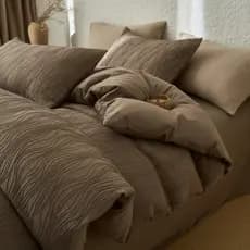 SUWAY cama de alta qualidade conjunto de quatro peças algodão 100 puro algodão lençol colcha capa simples luz luxo high-