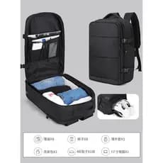 Mochila masculina mochila grande capacidade saco de viagem dos homens negócios viagem bagagem estudante universitário sa