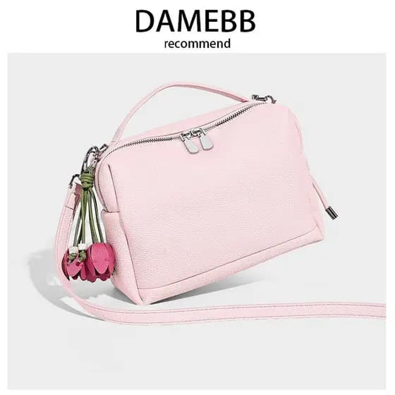 DAMEBB Travesseiro Bolsa 2026 Novo Estilo Nicho Design Bolsa High-End Messenger Bag Casual Commuter Underarm Bag